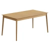 Dubový rozkládací jídelní stůl Micadoni Elan 160/260 x 90 cm
