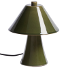 Zelená stolní lampa Kave Home Ceren 21 cm