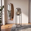Kouřově šedá skleněná stojací lampa Angel Cerdá No. 8087, 140 cm -fv-interier-25