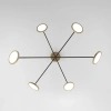 Černo-zlaté kovové závěsné LED světlo Nova Luce Scope 100 cm -fv-interier-25