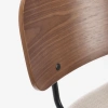 Dřevěná barová židle Bizzotto Sienna s béžovým sedákem 68 cm -fv-interier-25