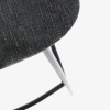 Černá dřevěná barová židle BizzottoSienna s tmavě šedým sedákem 68 cm -fv-interier-25