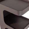 Tmavě hnědý kovový odkládací stolek Vire 35 x 25 cm -fv-interier-25
