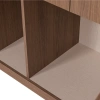 Dřevěná skříň Build 215 x 80 cm s tmavým dubovým dekorem -fv-interier-25