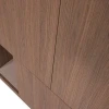 Dřevěná skříň Build 215 x 80 cm s tmavým dubovým dekorem -fv-interier-25