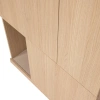 Dřevěná skříň Build 215 x 80 cm s dubovým dekorem  Dřevěná skříň Build 215 x 80 cm s dubovým dekorem -fv-interier-25