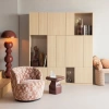 Dřevěná skříň Build 215 x 80 cm s dubovým dekorem  Dřevěná skříň Build 215 x 80 cm s dubovým dekorem -fv-interier-25