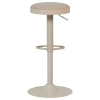 Béžová čalouněná barová židle Mevo 60-82 cm