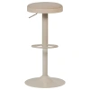 Béžová čalouněná barová židle Mevo 60-82 cm