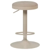 Béžová čalouněná barová židle Mevo 60-82 cm