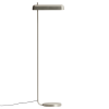 Stříbrná stojací lampa Kave Home Nelaia 150 cm