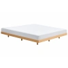 Dubová postel Kave Home Norlen 180 x 200 cm