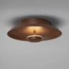 Hnědé kovové nástěnné LED světlo Nova Luce Dorell 26 cm -fv-interier-25