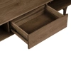 Hnědý dubový TV stolek Dawe 180 x 45 cm -fv-interier-25