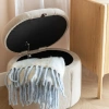 Béžový čalouněný taburet PUFFY 60 x 44 cm -fv-interier-25