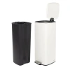 Bílý pedálový odpadkový koš MARK LARGE 30 l