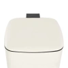 Bílý pedálový odpadkový koš MARK LARGE 30 l