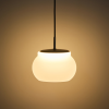 Stříbrné kovové závěsné LED světlo Kave Home Leruna Ø20 cm -fv-interier-25
