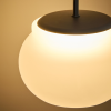 Stříbrné kovové závěsné LED světlo Kave Home Leruna Ø20 cm -fv-interier-25