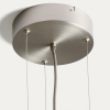 Stříbrné kovové závěsné LED světlo Kave Home Leruna Ø40 cm -fv-interier-25