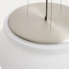 Stříbrné kovové závěsné LED světlo Kave Home Leruna Ø40 cm -fv-interier-25