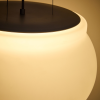 Stříbrné kovové závěsné LED světlo Kave Home Leruna Ø40 cm -fv-interier-25