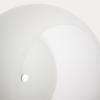 Stříbrné kovové nástěnné LED světlo Kave Home Leruna Ø20 cm -fv-interier-25