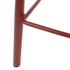 Červená čalouněná barová židle BRIT 68 cm -fv-interier-25