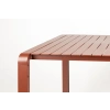 Červený kovový zahradní jídelní stůl VONDEL 214 x 97 cm -fv-interier-25