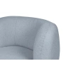 Modré otočné bouclé křeslo Epo -fv-interier-25