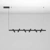 Černé kovové závěsné LED světlo Nova Luce Avelo 120 cm -fv-interier-25