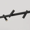Černé kovové závěsné LED světlo Nova Luce Avelo 120 cm -fv-interier-25
