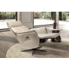Šedé kožené relaxační křeslo Angel Cerdá No. 5243 -fv-interier-25