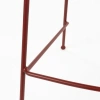 Červená čalouněná barová židle FESTON 76 cm -fv-interier-25