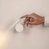 Bílé kovové nástěnné LED světlo Nova Luce Ciclo -fv-interier-25