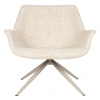 Béžové otočné lounge křeslo DOULTON