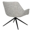 Šedé otočné lounge křeslo DOULTON