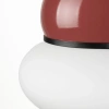 Červené kovové závěsné světlo BUMBLE ø 26 cm -fv-interier-25