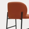 Cihlově červená koženková barová židle Teulat Mogi 63 cm -fv-interier-25