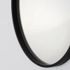 Černé kovové nástěnné zrcadlo Nova Luce Rossi 50 cm -fv-interier-25