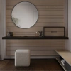 Černé kovové nástěnné zrcadlo Nova Luce Rossi 60 cm -fv-interier-25