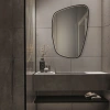 Černé závěsné zrcadlo s LED osvětlením Nova Luce Sinia 80 x 55 cm -fv-interier-25