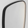 Černé závěsné zrcadlo s LED osvětlením Nova Luce Sinia 80 x 55 cm -fv-interier-25