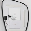 Černé závěsné zrcadlo s LED osvětlením Nova Luce Sinia 80 x 55 cm -fv-interier-25