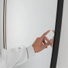 Černé závěsné zrcadlo s LED osvětlením Nova Luce Sinia 135 x 65 cm -fv-interier-25