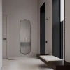 Černé závěsné zrcadlo s LED osvětlením Nova Luce Sinia 170 x 55 cm -fv-interier-25