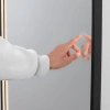Černé závěsné zrcadlo s LED osvětlením Nova Luce Sinia 170 x 55 cm -fv-interier-25