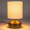 Zelenohnědá keramická stolní lampa NOOK 28 cm -fv-interier-25