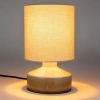 Béžová keramická stolní lampa NOOK 28 cm -fv-interier-25