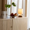 Béžová keramická stolní lampa NOOK 28 cm -fv-interier-25